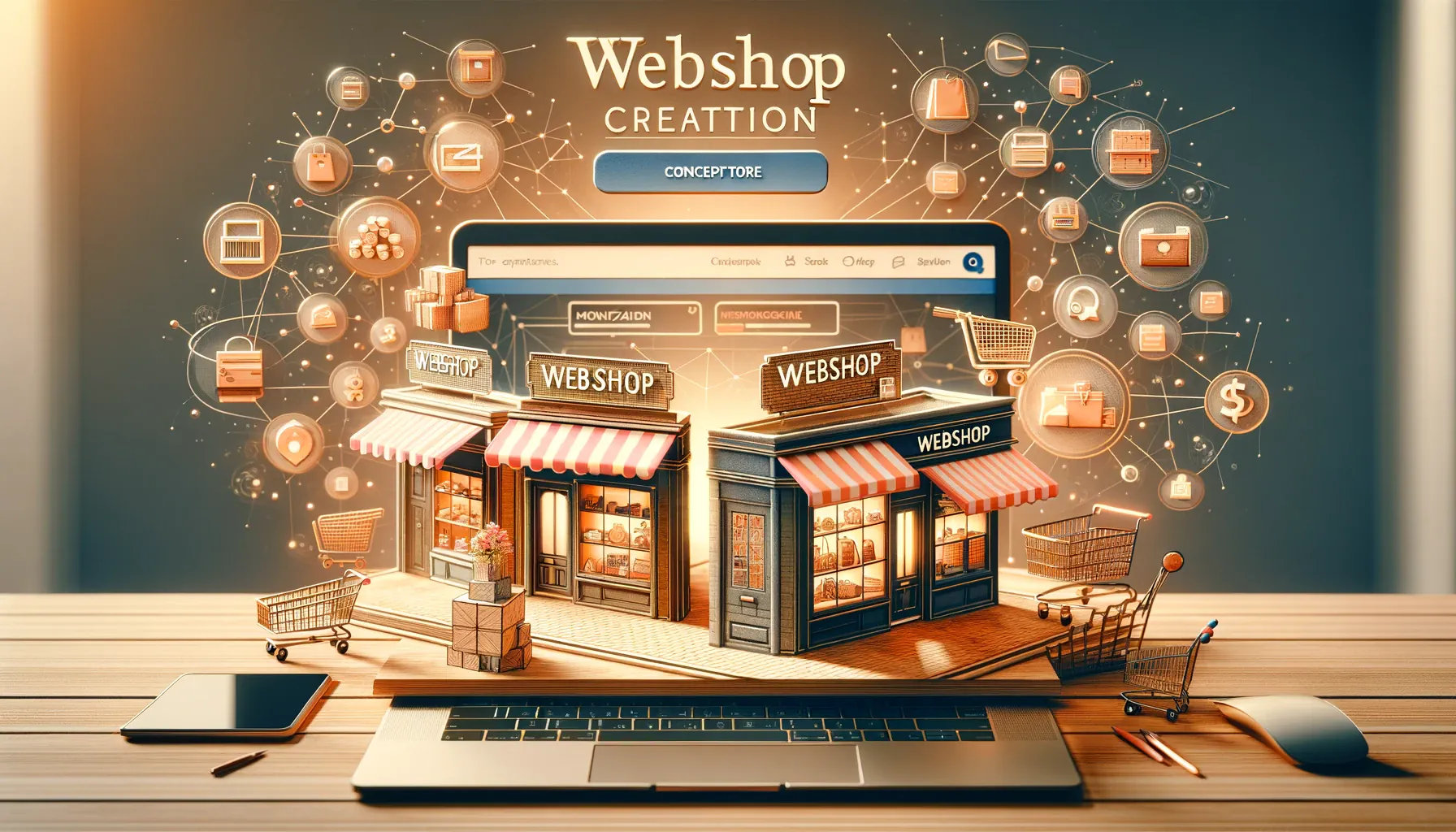 Erstelle deinen eigenen Webshop